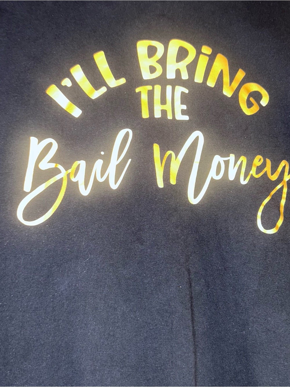 Unique Bail Money Wedding Shirt